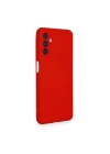 BFS  Samsung Galaxy A14 4G Kılıf Nano içi Kadife Silikon - Kırmızı