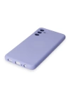 BFS  Samsung Galaxy A14 4G Kılıf Nano içi Kadife Silikon - Lila