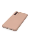 BFS  Samsung Galaxy A14 4G Kılıf Nano içi Kadife Silikon - Pudra