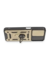 BFS  Samsung Galaxy A14 4G Kılıf Pars Lens Yüzüklü Silikon - Gold