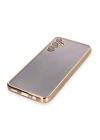 BFS  Samsung Galaxy A14 4G Kılıf Razer Lensli Silikon - Gold