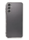 BFS  Samsung Galaxy A14 4G Kılıf Razer Lensli Silikon - Gümüş