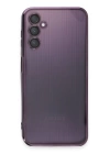 BFS  Samsung Galaxy A14 4G Kılıf Razer Lensli Silikon - Mor