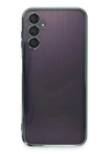 BFS  Samsung Galaxy A14 4G Kılıf Razer Lensli Silikon - Yeşil