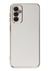 BFS  Samsung Galaxy A14 4G Kılıf Volet Silikon - Beyaz