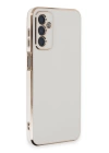 BFS  Samsung Galaxy A14 4G Kılıf Volet Silikon - Beyaz