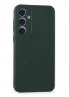 BFS  Samsung Galaxy A15 4G Kılıf First Silikon - Koyu Yeşil