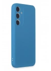 BFS  Samsung Galaxy A15 4G Kılıf First Silikon - Mavi