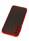 BFS  Samsung Galaxy A15 4G Kılıf Montreal Silikon Kapak - Kırmızı