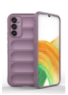 BFS  Samsung Galaxy A15 4G Kılıf Optimum Silikon - Mor