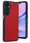 BFS  Samsung Galaxy A16 5G Kılıf Aras Deri Kapak - Kırmızı
