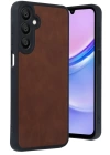 BFS  Samsung Galaxy A16 5G Kılıf Aras Deri Kapak - Taba