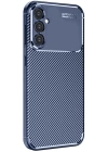 BFS  Samsung Galaxy A16 5G Kılıf Auto Focus Karbon Kapak - Lacivert