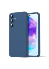 BFS  Samsung Galaxy A16 5G Kılıf Nano içi Kadife Silikon - Lacivert