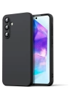 BFS  Samsung Galaxy A16 5G Kılıf Nano içi Kadife Silikon - Siyah