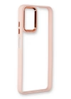 BFS  Samsung Galaxy A22 Kılıf Dora Kapak - Pudra