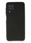 BFS  Samsung Galaxy A22 Kılıf First Silikon - Siyah