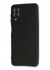 BFS  Samsung Galaxy A22 Kılıf First Silikon - Siyah