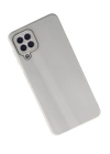 BFS  Samsung Galaxy A22 Kılıf Glass Kapak - Beyaz