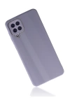 BFS  Samsung Galaxy A22 Kılıf Glass Kapak - Lila