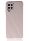 BFS  Samsung Galaxy A22 Kılıf Glass Kapak - Pembe