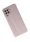 BFS  Samsung Galaxy A22 Kılıf Glass Kapak - Pembe