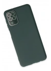 BFS  Samsung Galaxy A22 Kılıf Lansman Glass Kapak - Koyu Yeşil