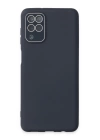 BFS  Samsung Galaxy A22 Kılıf Lansman Glass Kapak - Lacivert