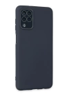 BFS  Samsung Galaxy A22 Kılıf Lansman Glass Kapak - Lacivert