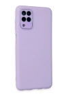 BFS  Samsung Galaxy A22 Kılıf Lansman Glass Kapak - Lila
