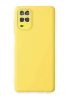 BFS  Samsung Galaxy A22 Kılıf Lansman Glass Kapak - Sarı