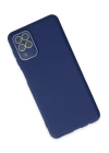 BFS  Samsung Galaxy A22 Kılıf Lansman Glass Kapak - Sky Blue