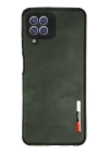 BFS  Samsung Galaxy A22 Kılıf Loop Deri Silikon - Yeşil