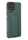 BFS  Samsung Galaxy A22 Kılıf Mega Standlı Silikon - Yeşil