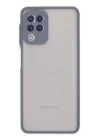BFS  Samsung Galaxy A22 Kılıf Montreal Silikon Kapak - Gri
