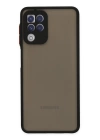 BFS  Samsung Galaxy A22 Kılıf Montreal Silikon Kapak - Siyah