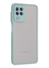 BFS  Samsung Galaxy A22 Kılıf Montreal Silikon Kapak - Turkuaz