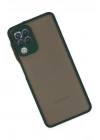 BFS  Samsung Galaxy A22 Kılıf Montreal Silikon Kapak - Yeşil