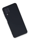 BFS  Samsung Galaxy A22 Kılıf Nano içi Kadife Silikon - Lacivert