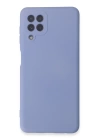 BFS  Samsung Galaxy A22 Kılıf Nano içi Kadife Silikon - Lila