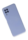 BFS  Samsung Galaxy A22 Kılıf Nano içi Kadife Silikon - Lila