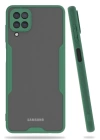 BFS  Samsung Galaxy A22 Kılıf Platin Silikon - Yeşil