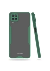 BFS  Samsung Galaxy A22 Kılıf Platin Silikon - Yeşil