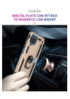 BFS  Samsung Galaxy A22 Kılıf Sofya Yüzüklü Silikon Kapak - Gold