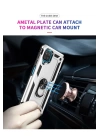 BFS  Samsung Galaxy A22 Kılıf Sofya Yüzüklü Silikon Kapak - Gümüş