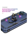 BFS  Samsung Galaxy A22 Kılıf Sofya Yüzüklü Silikon Kapak - Lacivert
