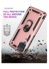 BFS  Samsung Galaxy A22 Kılıf Sofya Yüzüklü Silikon Kapak - Rose