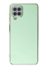BFS  Samsung Galaxy A22 Kılıf Volet Silikon - Açık Yeşil