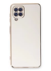 BFS  Samsung Galaxy A22 Kılıf Volet Silikon - Beyaz