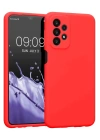 BFS  Samsung Galaxy A23 4G Kılıf First Silikon - Kırmızı